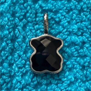 Tous Black Bear Pendant